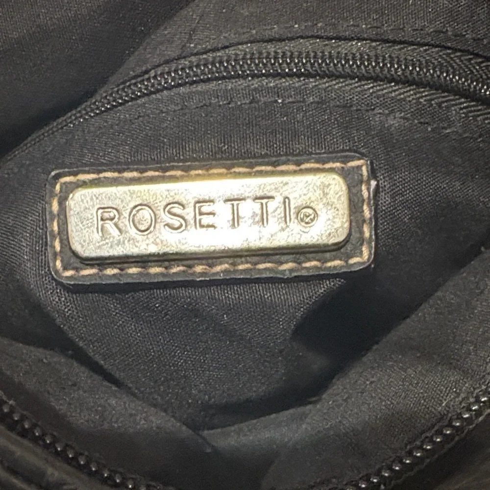 Rossetti Black Crossbody  Bag